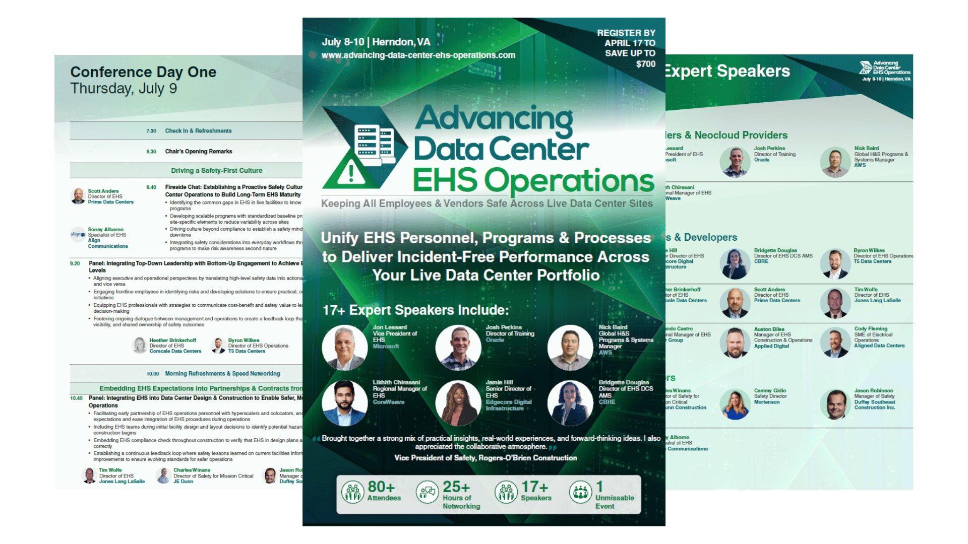 Advancing Data Center EHS Operations conference agenda and expert speaker lineup